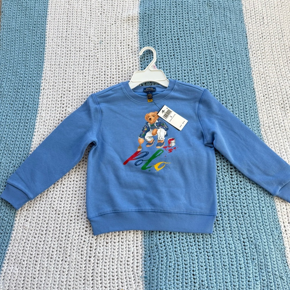 Polo Ralph Lauren Kids Bear Sweatshirt